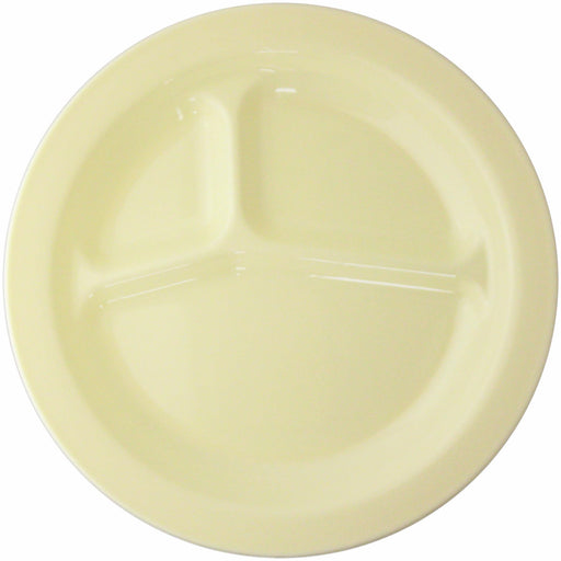 Nagao Unbreakable Ivory Lunch Plate 21.7x2.6cm Dishwasher Microwave Safe-Kiichin - The #1 Place for Japanese Goods in Your Hand!
