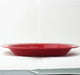 Nagao Red Unbreakable Lunch Plate 21.7x2.6cm Microwave and Dishwasher Safe-Kiichin - The #1 Place for Japanese Goods in Your Hand!