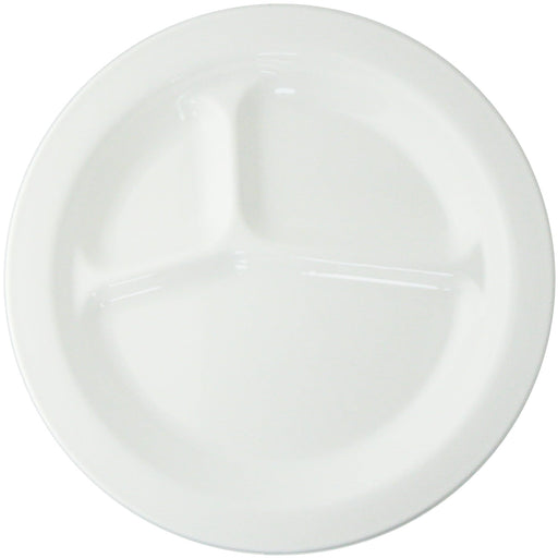 Nagao Unbreakable White Lunch Plate 21.7cm Dishwasher Microwave Safe Japan-Kiichin - The #1 Place for Japanese Goods in Your Hand!