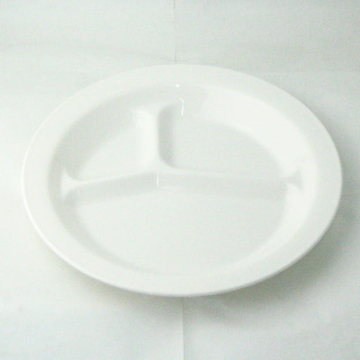 Nagao Unbreakable White Lunch Plate 21.7cm Dishwasher Microwave Safe Japan-Kiichin - The #1 Place for Japanese Goods in Your Hand!