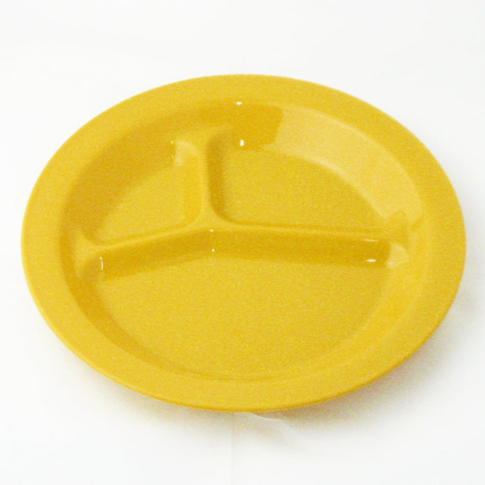 Nagao Unbreakable Light Lunch Plate Yellow 21.7cm Dishwasher Microwave Safe-Kiichin - The #1 Place for Japanese Goods in Your Hand!