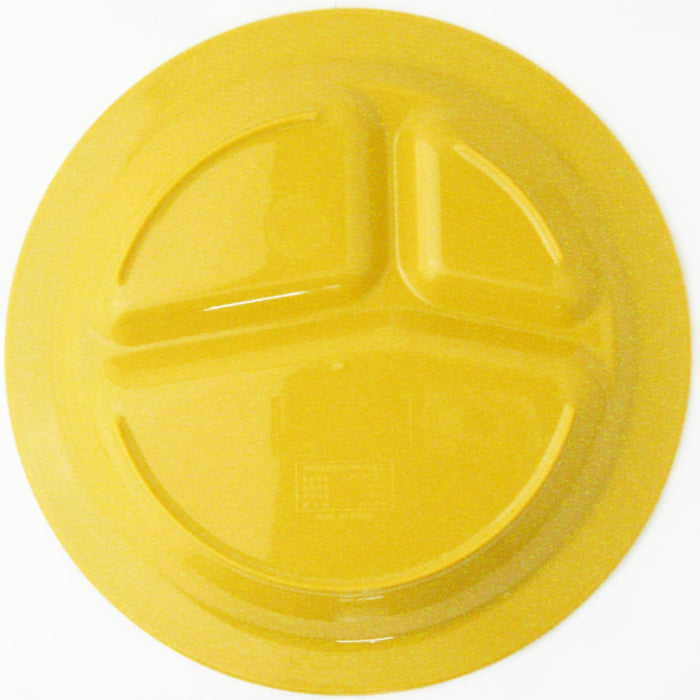 Nagao Unbreakable Light Lunch Plate Yellow 21.7cm Dishwasher Microwave Safe-Kiichin - The #1 Place for Japanese Goods in Your Hand!