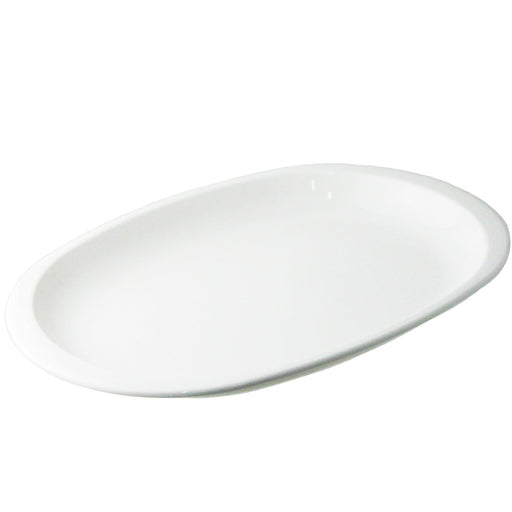 Nagao Unbreakable Oval Plate 26x17.3cm White Dishwasher Microwave Safe-Kiichin - The #1 Place for Japanese Goods in Your Hand!