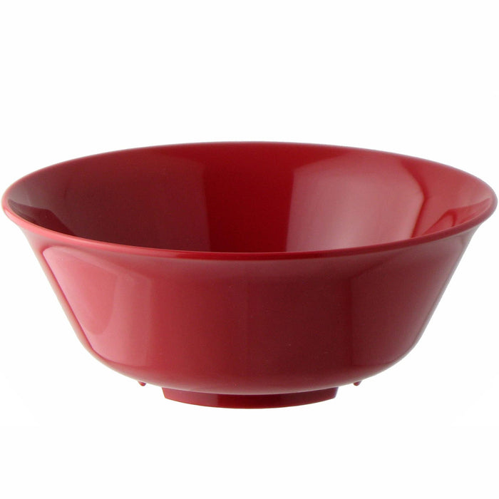 Nagao Red Unbreakable Ramen Bowl 19cm 1170ml Dishwasher Microwave Safe-Kiichin - The #1 Place for Japanese Goods in Your Hand!