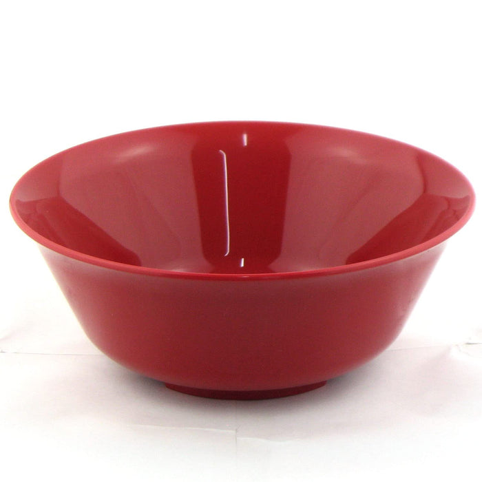 Nagao Red Unbreakable Ramen Bowl 19cm 1170ml Dishwasher Microwave Safe-Kiichin - The #1 Place for Japanese Goods in Your Hand!