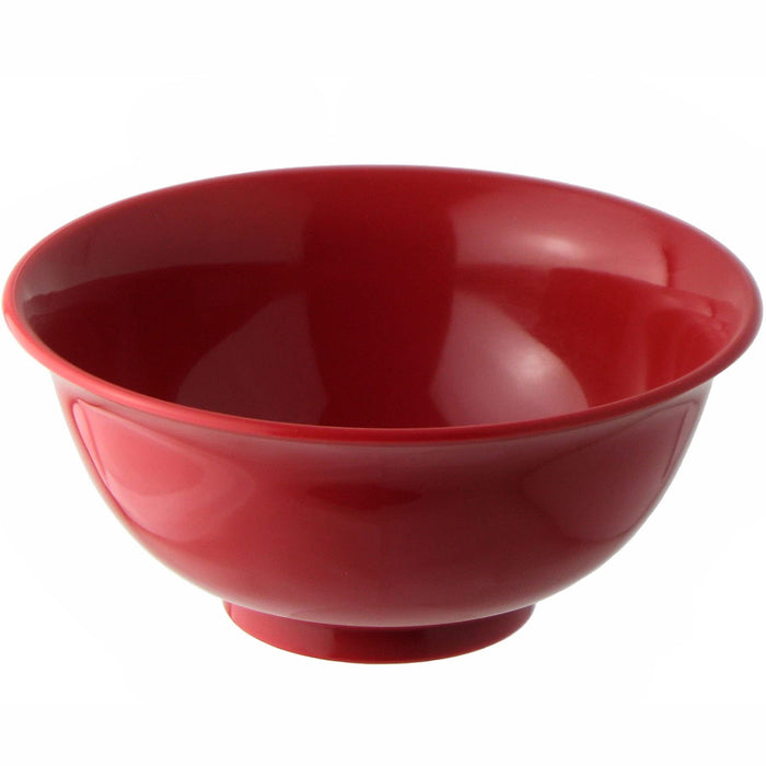 Nagao Unbreakable 15.7Cm 700Ml Red Rice Bowl Dishwasher Microwave Safe-Kiichin - The #1 Place for Japanese Goods in Your Hand!