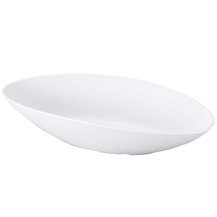 Nagao Unbreakable Oval Plate 28Cm White Tableware Made in Japan-Kiichin - The #1 Place for Japanese Goods in Your Hand!