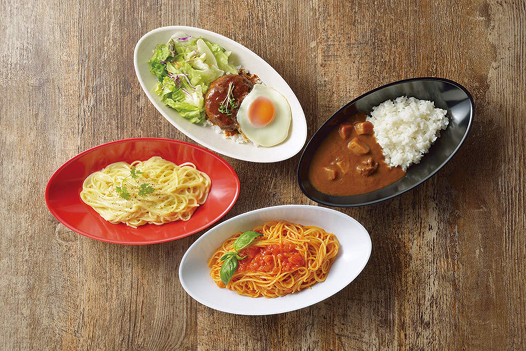 Nagao Unbreakable Oval Plate 28Cm White Tableware Made in Japan-Kiichin - The #1 Place for Japanese Goods in Your Hand!