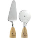 Nagao Waiwai Kitchen Pizza Cutter & Cake Server Set Stainless Steel Wood Japan-Kiichin - The #1 Place for Japanese Goods in Your Hand!