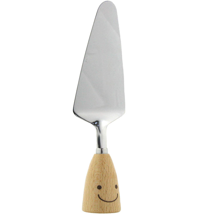 Nagao Waiwai Kitchen Pizza Cutter & Cake Server Set Stainless Steel Wood Japan-Kiichin - The #1 Place for Japanese Goods in Your Hand!