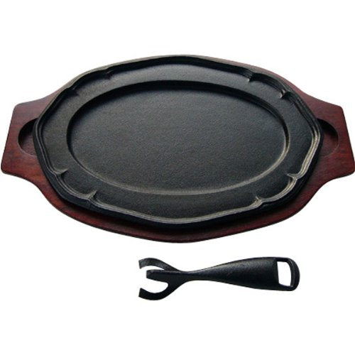 Iwachu Nambu Ironware Flower-Shaped Steak Plate 22001-Kiichin - The #1 Place for Japanese Goods in Your Hand!