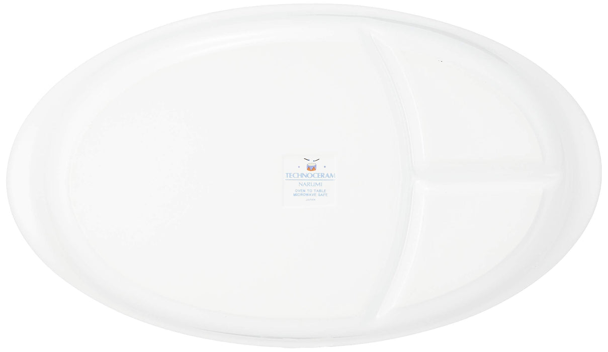 Narumi Bremen Kids Plate Japanese Heat-Resistant Porcelain Tableware-Kiichin - The #1 Place for Japanese Goods in Your Hand!