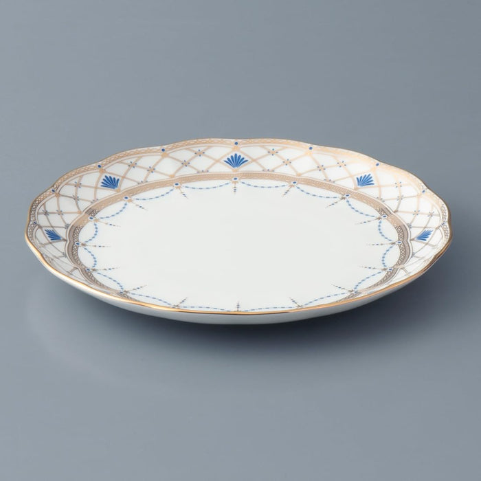 Narumi Prima Donna Elegant 19cm Gold Cake Plate Made in Japan Gift Boxed