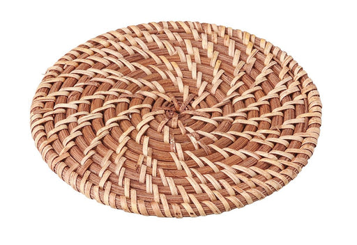 Santo Natural Rattan Pot Stand for Clay Pots Round 16cm Diameter Mat-Kiichin - The #1 Place for Japanese Goods in Your Hand!
