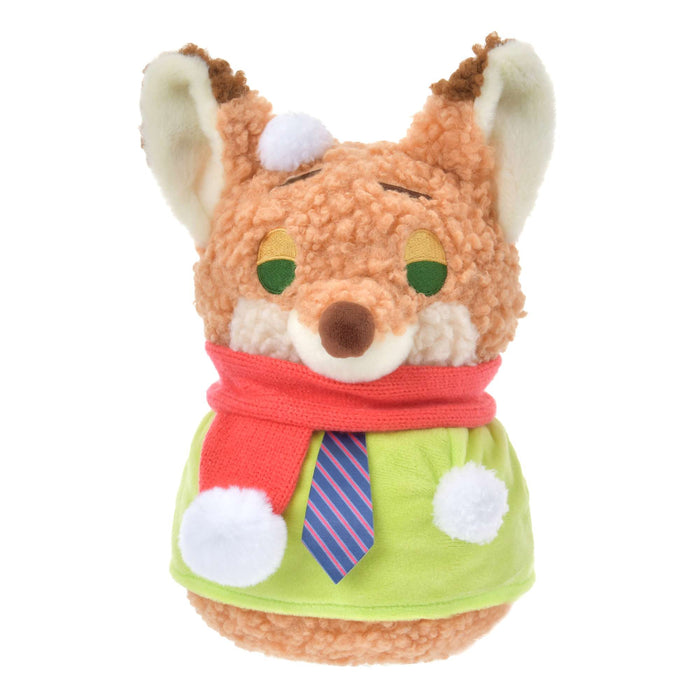 Disney Japan Nick Wilde Plush Snowman - Adorable Soft Toy Collectible