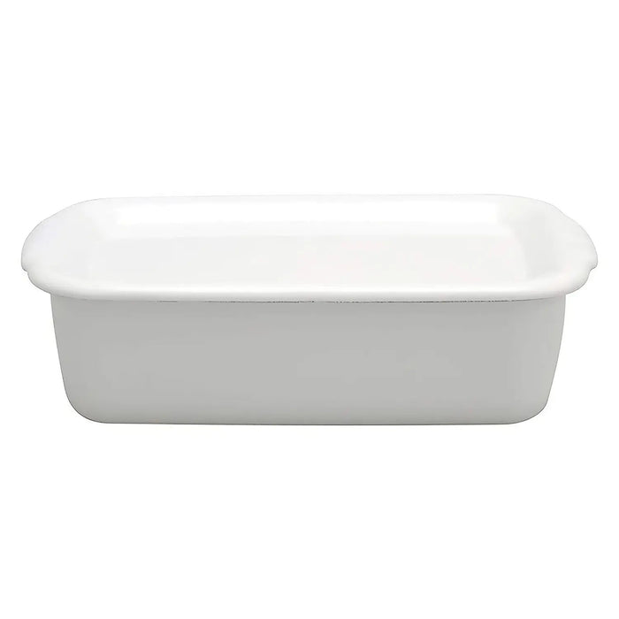Noda Horo Enamel Rectangle Deep Food Containers with Lid - Medium Size-Kiichin - The #1 Place for Japanese Goods in Your Hand!