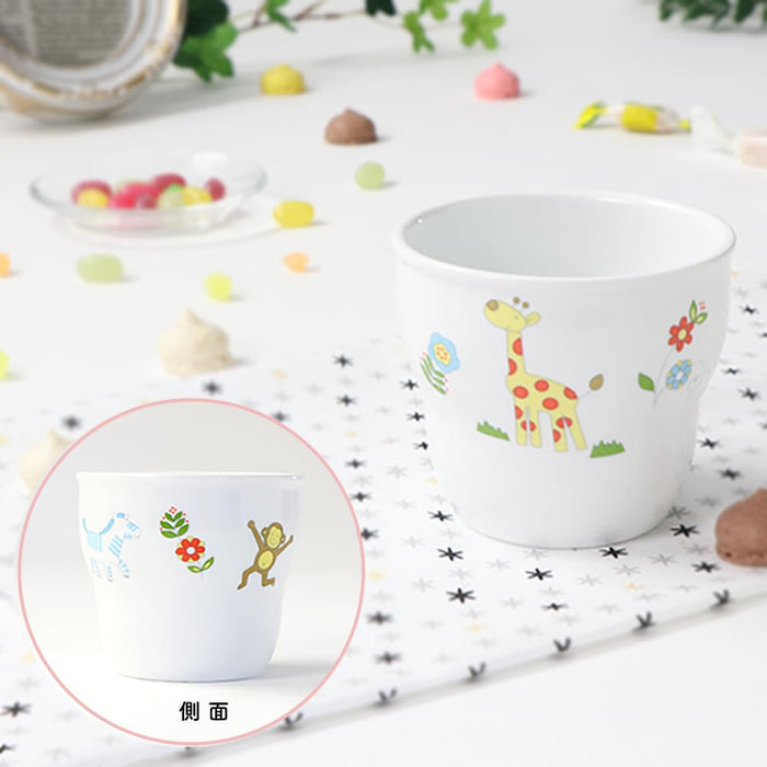 Ogiso Reinforced Porcelain Cups with Indentations for Nurseries Safari-Kiichin - The #1 Place for Japanese Goods in Your Hand!