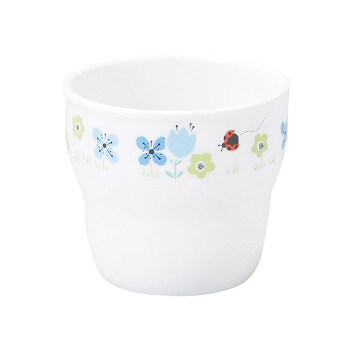 Ogiso Reinforced Porcelain Cups with Indentations Blume Blue for Nurseries-Kiichin - The #1 Place for Japanese Goods in Your Hand!