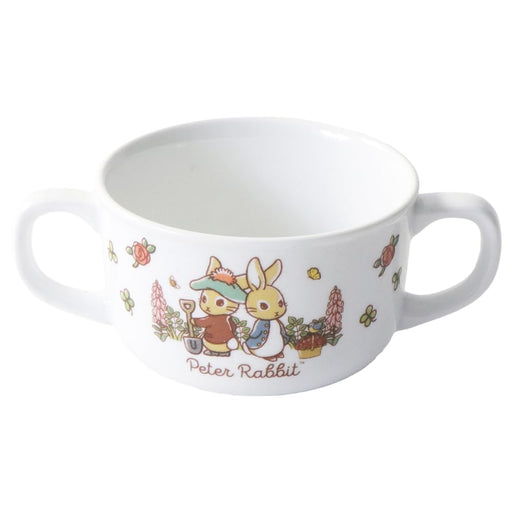 Ogiso Double-Handed Reinforced Porcelain Cup for Nurseries Peter Rabbit Theme-Kiichin - The #1 Place for Japanese Goods in Your Hand!