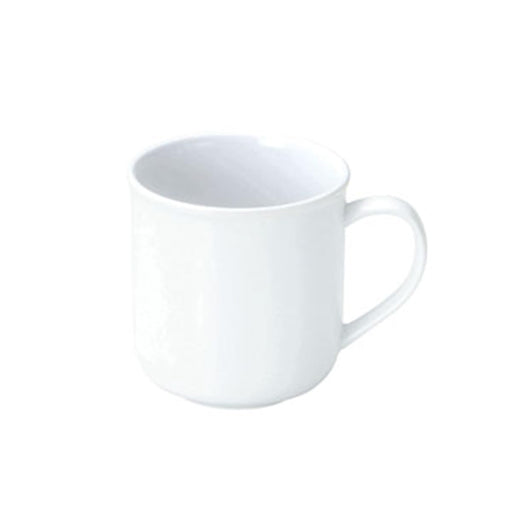 Ogiso Reinforced Porcelain Mug White Spacious Design for Nurseries-Kiichin - The #1 Place for Japanese Goods in Your Hand!