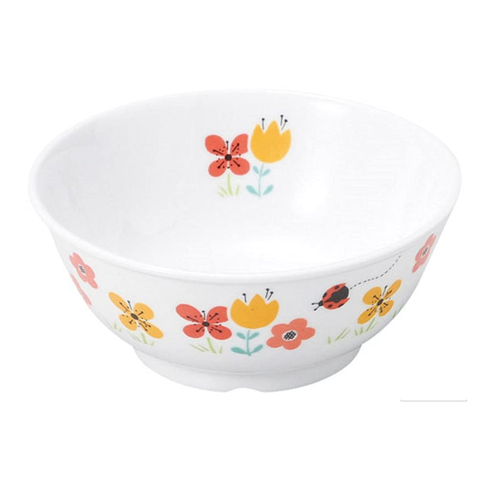 Ogiso Blume Orange 11cm Rice Bowl - Durable Porcelain for Kids and Women-Kiichin - The #1 Place for Japanese Goods in Your Hand!