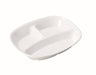 Ogiso 3-Compartment White Porcelain Plate for Nurseries Reinforced Design-Kiichin - The #1 Place for Japanese Goods in Your Hand!