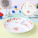 Ogiso Lunch Plate 22cm - 3 Compartment Porcelain Plate for Nurseries Blume Orange-Kiichin - The #1 Place for Japanese Goods in Your Hand!