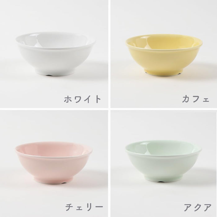 Ogiso Children's Porcelain Rice Bowl 11.5cm Easy Grip for Nurseries Cafe-Kiichin - The #1 Place for Japanese Goods in Your Hand!
