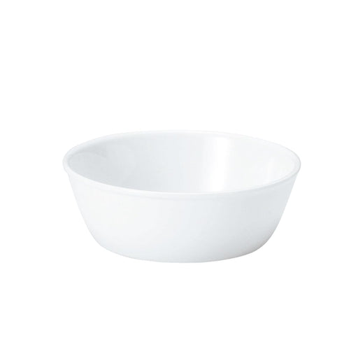 Ogiso Reinforced Porcelain 10.5cm Stackable Nursery Dessert Bowls White-Kiichin - The #1 Place for Japanese Goods in Your Hand!