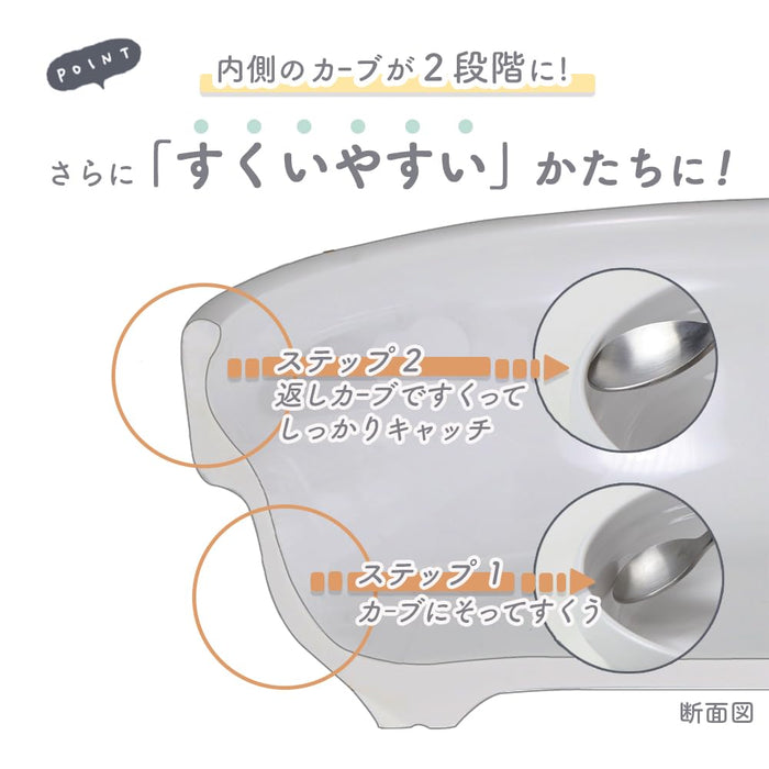 Ogiso Kids Plate 14.5cm - Durable Microwave/Dishwasher Safe Porcelain-Kiichin - The #1 Place for Japanese Goods in Your Hand!