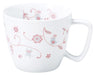 Ogiso Sarasa Pink Nursery Tableware Cup with Easy Handle Reinforced Porcelain-Kiichin - The #1 Place for Japanese Goods in Your Hand!