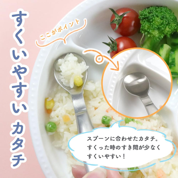 Ogiso Deep Oval Three-Compartment Ceramic Plate - Easy to Use & Kid-Friendly-Kiichin - The #1 Place for Japanese Goods in Your Hand!