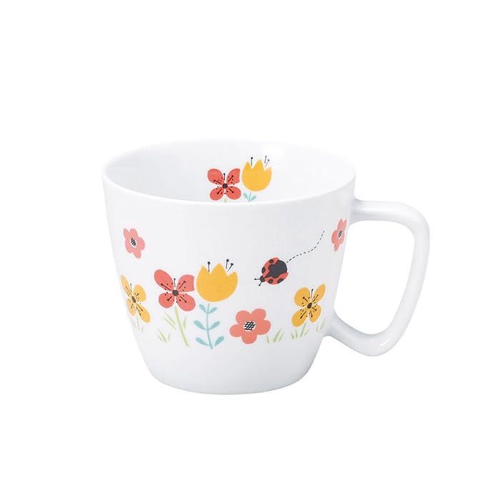 Ogiso Blume Easy-To-Hold Nursery Cup Orange Reinforced Porcelain-Kiichin - The #1 Place for Japanese Goods in Your Hand!