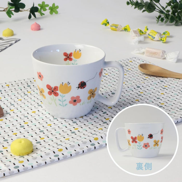 Ogiso Blume Easy-To-Hold Nursery Cup Orange Reinforced Porcelain-Kiichin - The #1 Place for Japanese Goods in Your Hand!