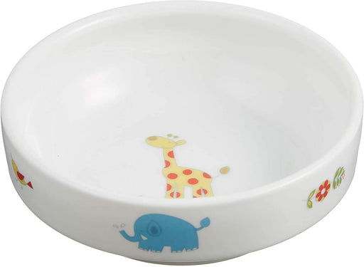 Ogiso Safari Baby Tableware: Easy-Scoop 12.5cm Bowl Dishwasher & Microwave Safe-Kiichin - The #1 Place for Japanese Goods in Your Hand!