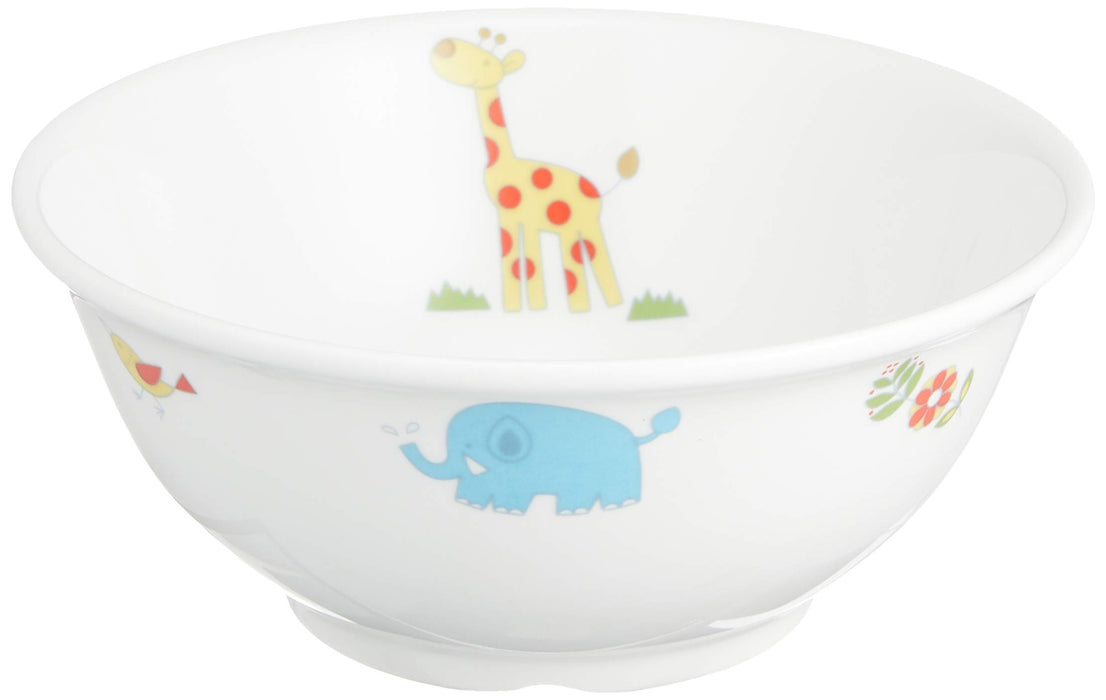 Ogiso Kids Tableware - 120B-E Safari Baby Bowl Dishwasher & Microwave Safe-Kiichin - The #1 Place for Japanese Goods in Your Hand!