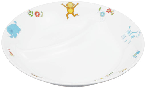 Ogiso Children's Two-Compartment Plate Safe for Dishwasher and Microwave-Kiichin - The #1 Place for Japanese Goods in Your Hand!