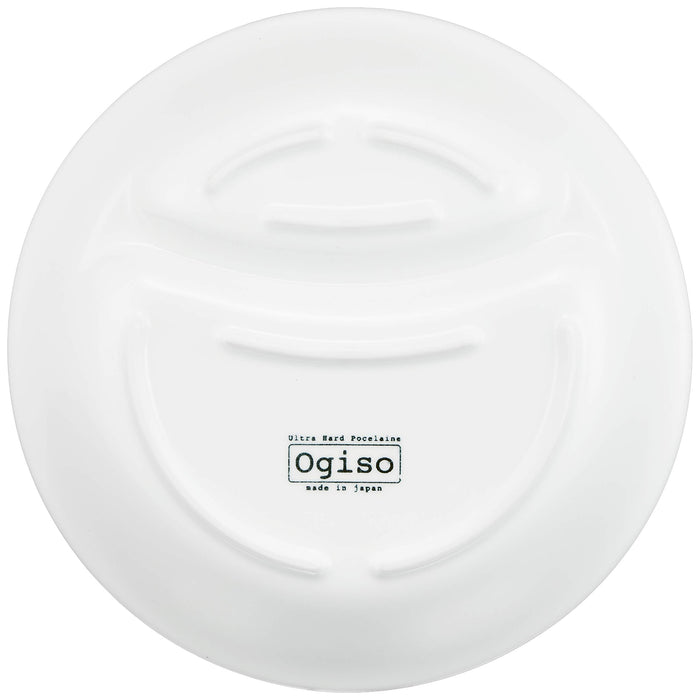 Ogiso Children's Two-Compartment Plate Safe for Dishwasher and Microwave-Kiichin - The #1 Place for Japanese Goods in Your Hand!