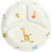 Ogiso Porcelain Three-Compartment Lunch Plate 17261250B200 Safari Design-Kiichin - The #1 Place for Japanese Goods in Your Hand!