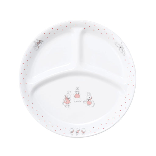 Ogiso Peter Rabbit Dot Girls Lunch Plate Dishwasher Microwave Safe-Kiichin - The #1 Place for Japanese Goods in Your Hand!