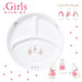 Ogiso Peter Rabbit Dot Girls Lunch Plate Dishwasher Microwave Safe-Kiichin - The #1 Place for Japanese Goods in Your Hand!