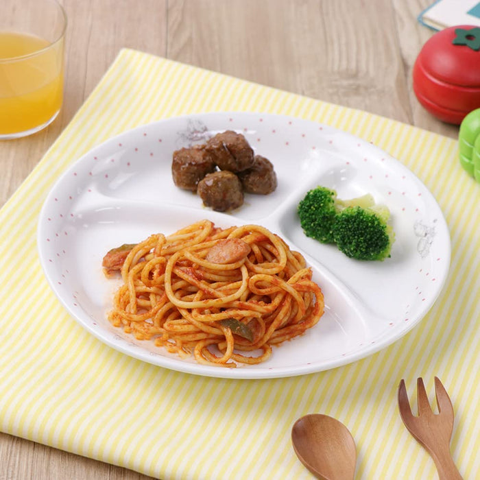 Ogiso Peter Rabbit Dot Girls Lunch Plate Dishwasher Microwave Safe-Kiichin - The #1 Place for Japanese Goods in Your Hand!