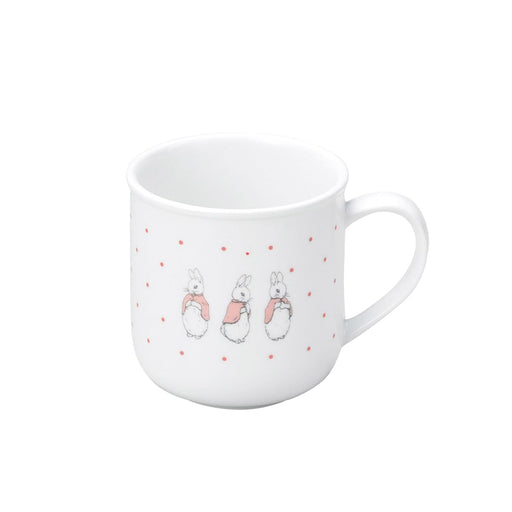 Ogiso Peter Rabbit Dot Girls Mug Dishwasher Microwave Safe Mug-Kiichin - The #1 Place for Japanese Goods in Your Hand!