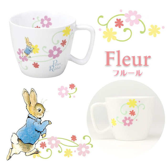 Ogiso Peter Rabbit Fleur Cup - Dishwasher & Microwave Safe Mug-Kiichin - The #1 Place for Japanese Goods in Your Hand!