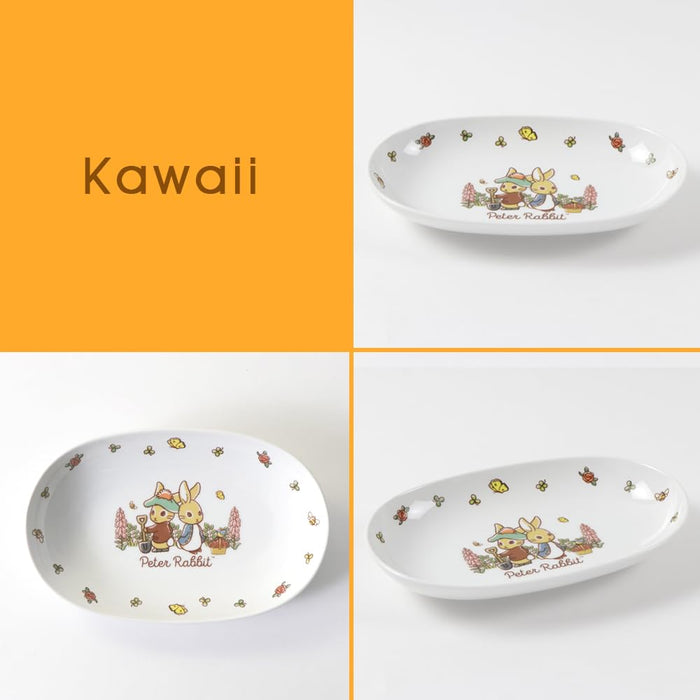 Ogiso Kawaii Plate 10-Inch Durable Melamine - Model 52117610B100-Kiichin - The #1 Place for Japanese Goods in Your Hand!