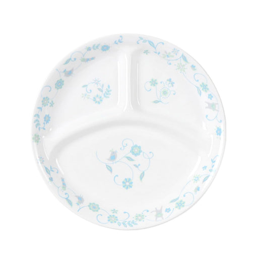 Ogiso Sarasa Blue Lunch Plate Dishwasher Microwave Safe Medium 17261320B100-Kiichin - The #1 Place for Japanese Goods in Your Hand!
