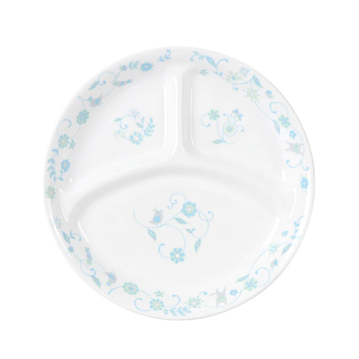Ogiso Sarasa Blue Lunch Plate Dishwasher Microwave Safe Medium 17261320B100-Kiichin - The #1 Place for Japanese Goods in Your Hand!