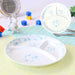 Ogiso Sarasa Blue Lunch Plate Dishwasher Microwave Safe Medium 17261320B100-Kiichin - The #1 Place for Japanese Goods in Your Hand!