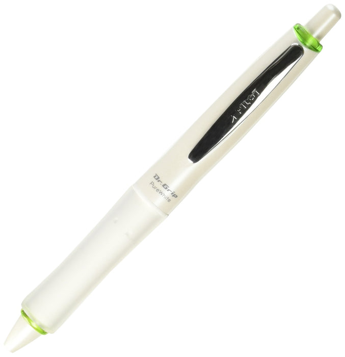 Pilot Dr.Grip Pure White Soft Green Ballpoint Pen 0.7mm Oil-Based Ink