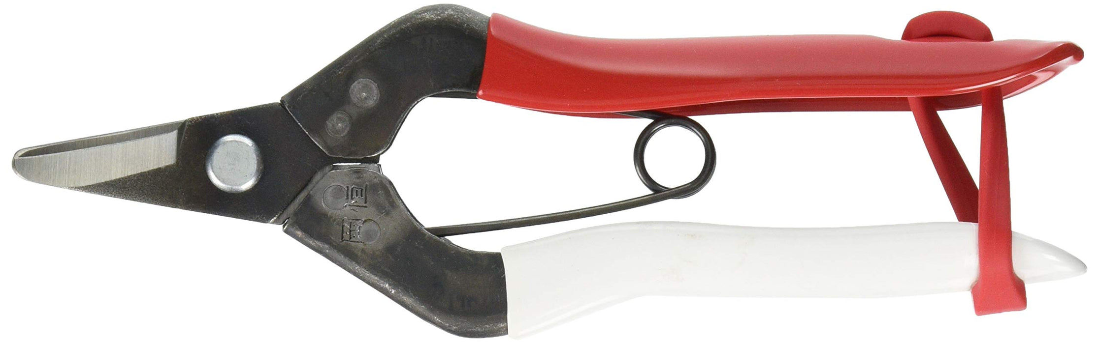 Okatsune No. 301 Red White Reverse Blade Fruit Picking Scissors